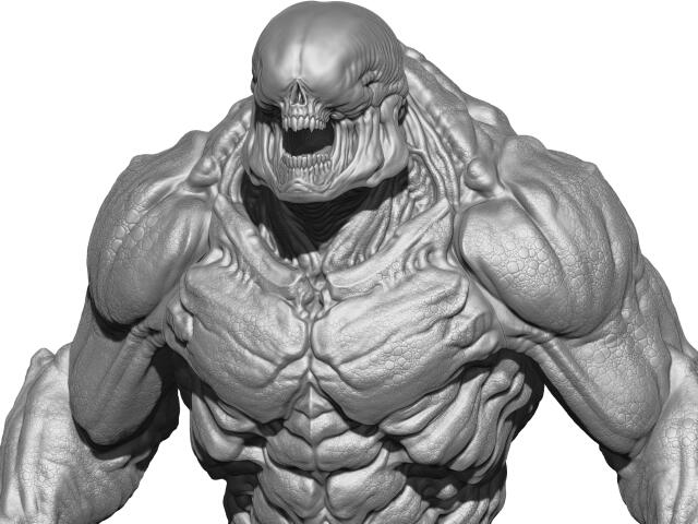 Рыцарь Ада из игры Дум. Hell Knight DOOM stl