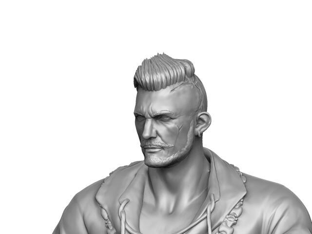 Ольгерд фон Эверек (ориг. Olgierd von Everec) для 3д печати. stl simple