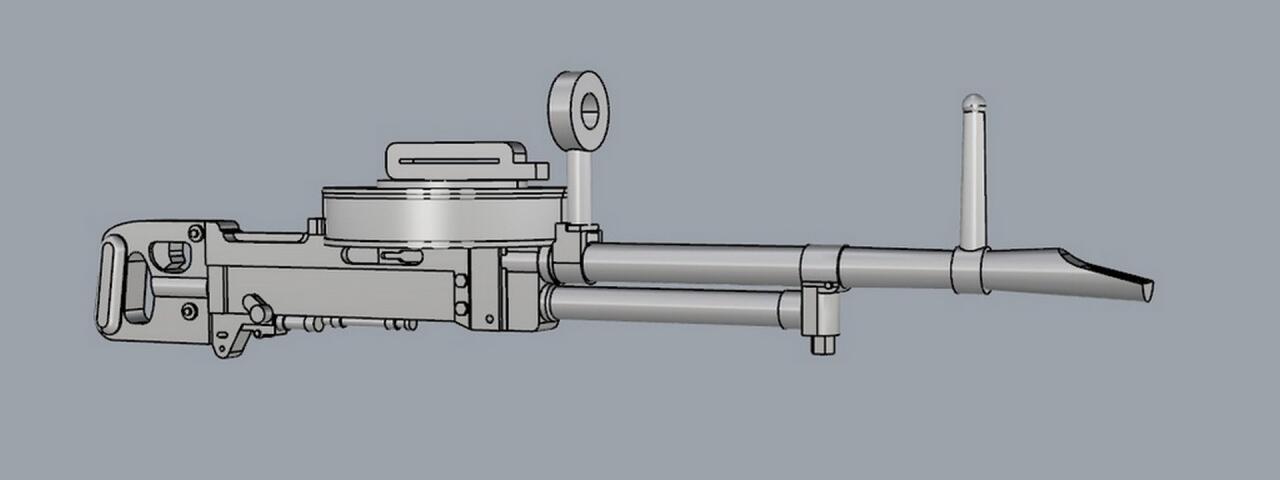 Виккерс .303 Mk1  1:72