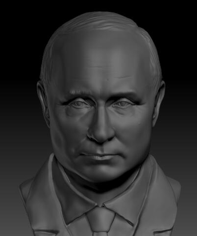 Бюст Путина 2023