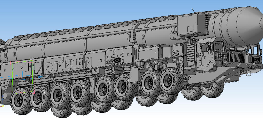 РС-24 ЯРС масштаб 1/35