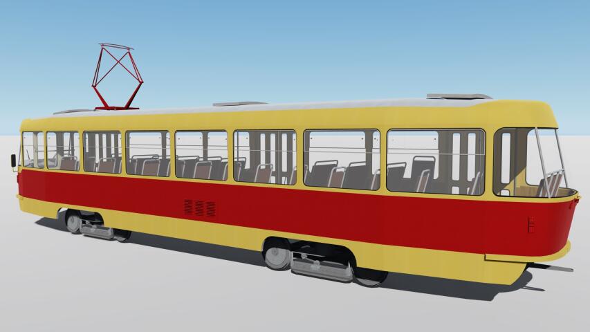 Трамвай Татра-3