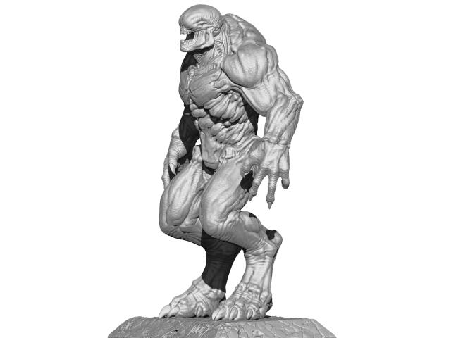 Рыцарь Ада из игры Дум. Hell Knight DOOM stl