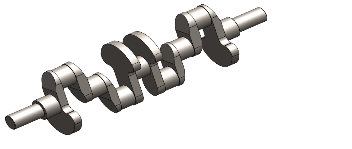 Продажа 3D-модели "Коленвал"