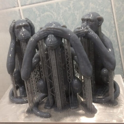 Ничего не вижу, ничего не слышу, ничего не скажу STL