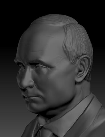 Бюст Путина 2023
