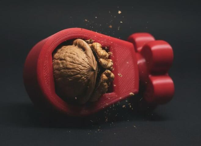 Прочный орехокол - 3D модель для печати на FDM принтере (Nut cracker)