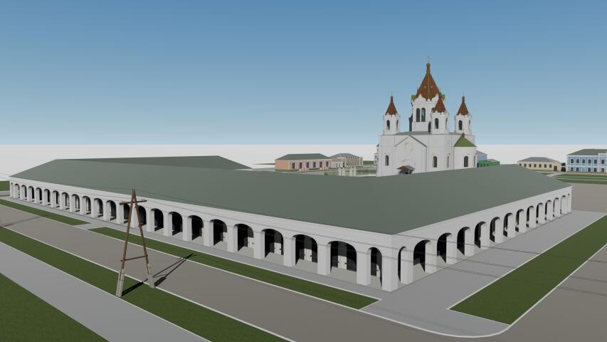 Михайловский храм города Троицка