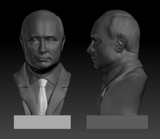 Бюст Путина 2023
