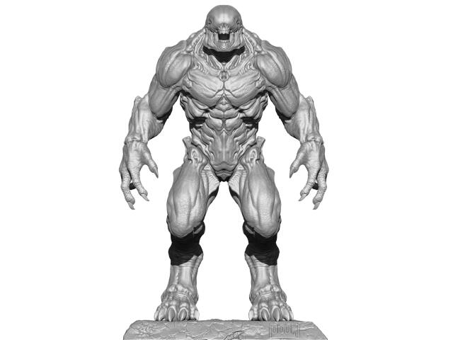 Рыцарь Ада из игры Дум. Hell Knight DOOM stl