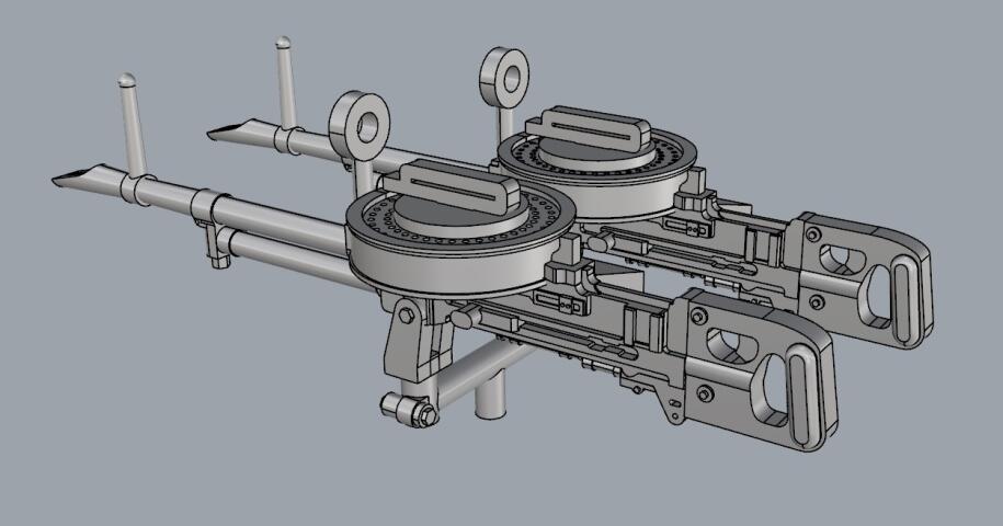 Виккерс .303 Mk1  1:72 спаренная установка