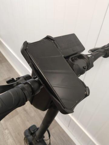 Phone holder for scooter