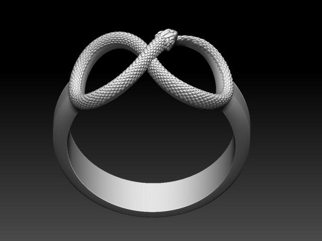 змея кольцо