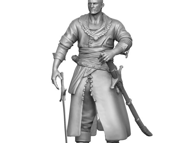 Ольгерд фон Эверек (ориг. Olgierd von Everec) для 3д печати. stl simple