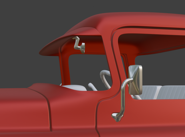 Chevrolet Suburban Cameo 1956 RC body 1/10 2в1