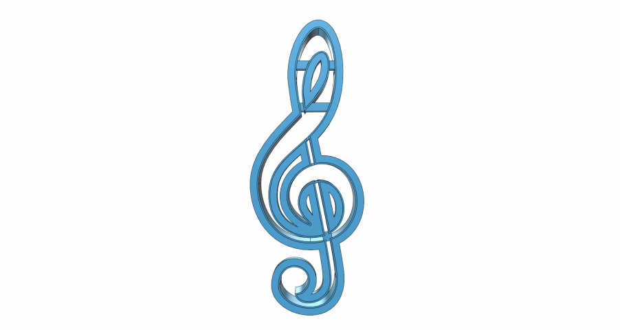 Скрипичный ключ (версия от po1Zon)