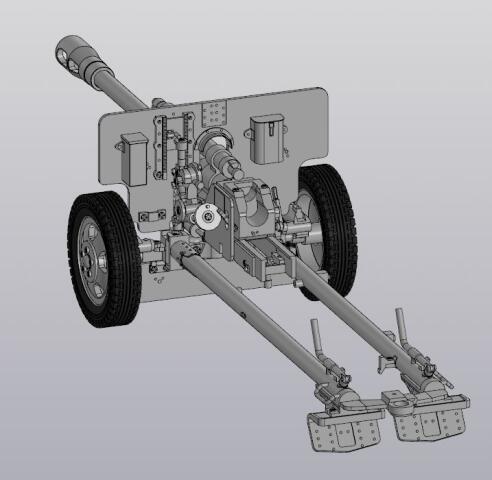 Реплика пушки ЗИС-3