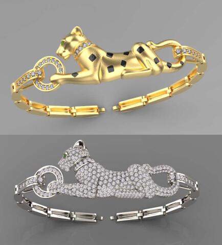 браслет Cartier пантера panther 04