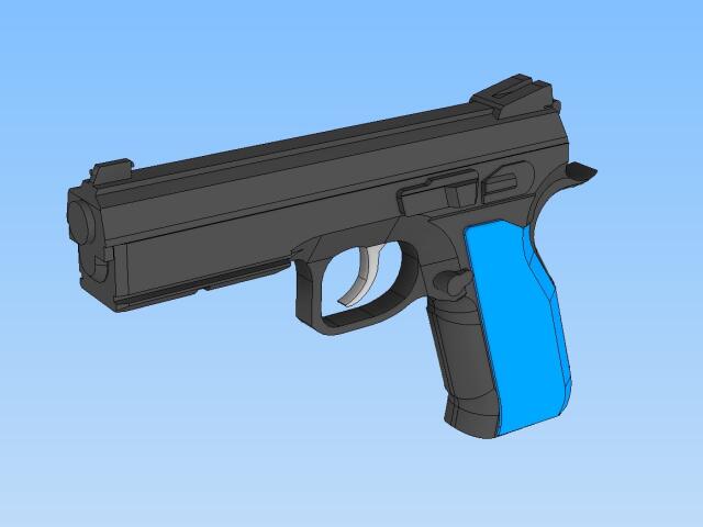 Габаритная модель страйкбольного пистолета KJW CZ Shadow2