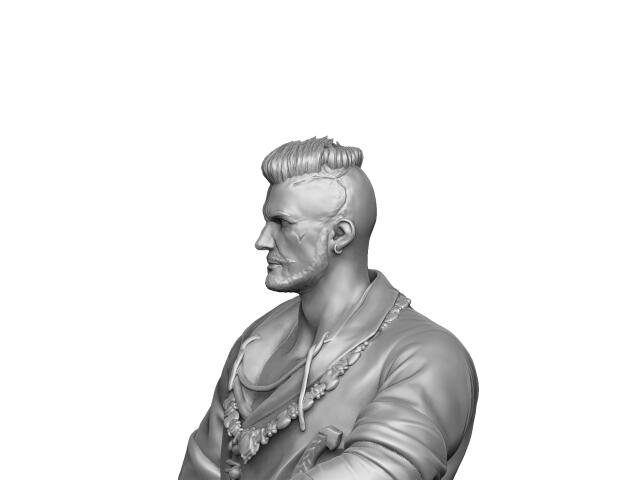 Ольгерд фон Эверек (ориг. Olgierd von Everec) для 3д печати. stl simple