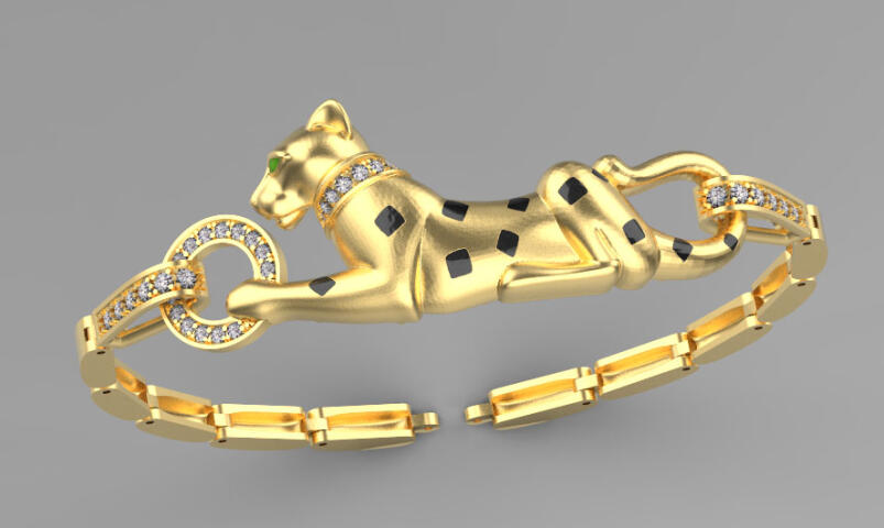 браслет Cartier пантера panther 04