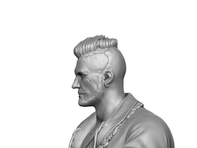 Ольгерд фон Эверек (ориг. Olgierd von Everec) для 3д печати. stl simple