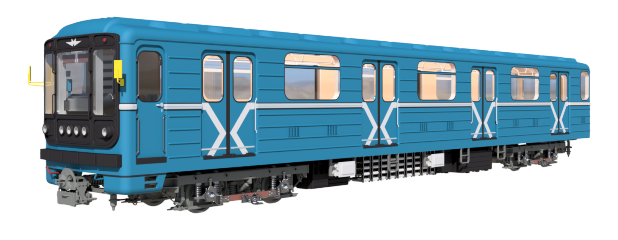 81-717 Метровагон 1/87