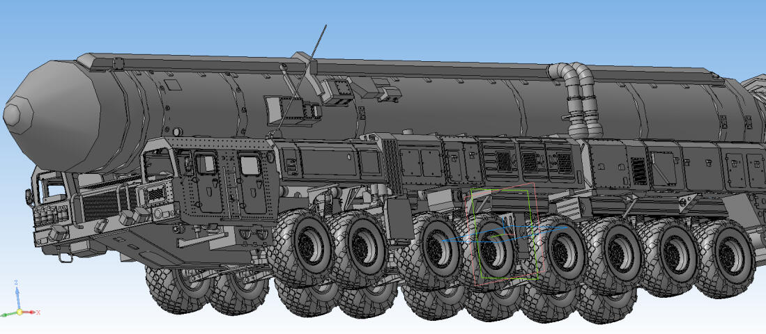 РС-24 ЯРС масштаб 1/35