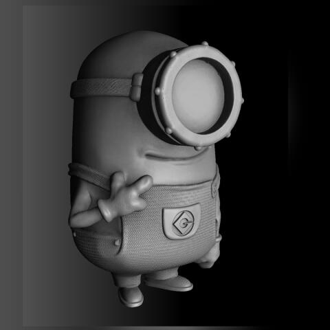 Миньон Карл. Для 3D печати. STL, ZTL, OBJ.