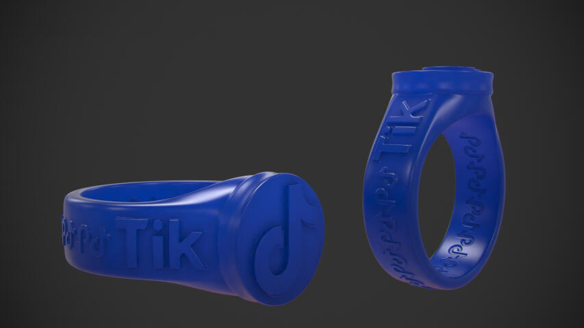 Ring TikTok 3D print model