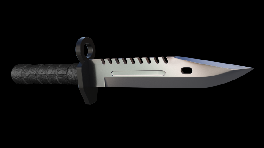 Нож / Knife 3D Model