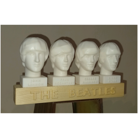 3d модель the beatles