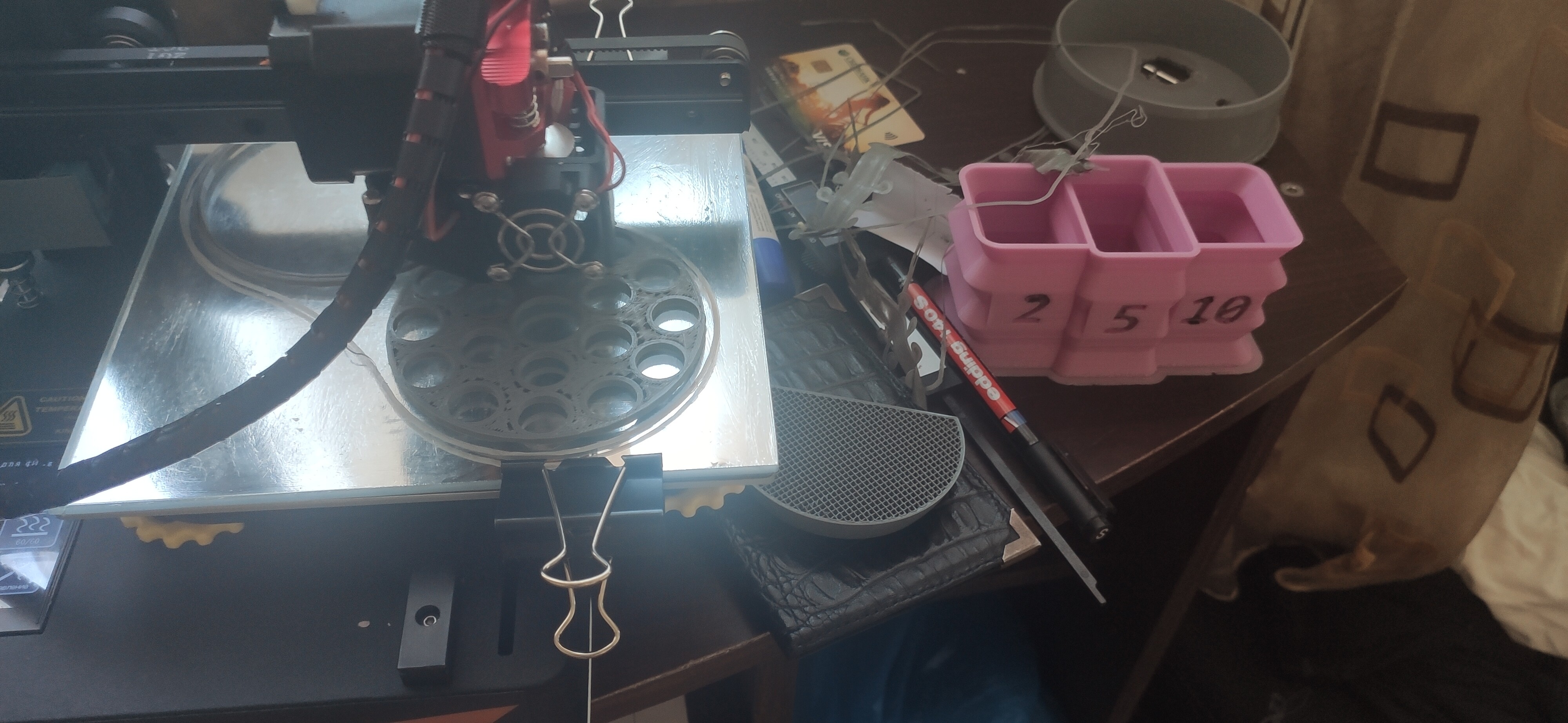 Kingroon KP3S + 1кг abs + зеркало + вентиляторы 4010 и 5015