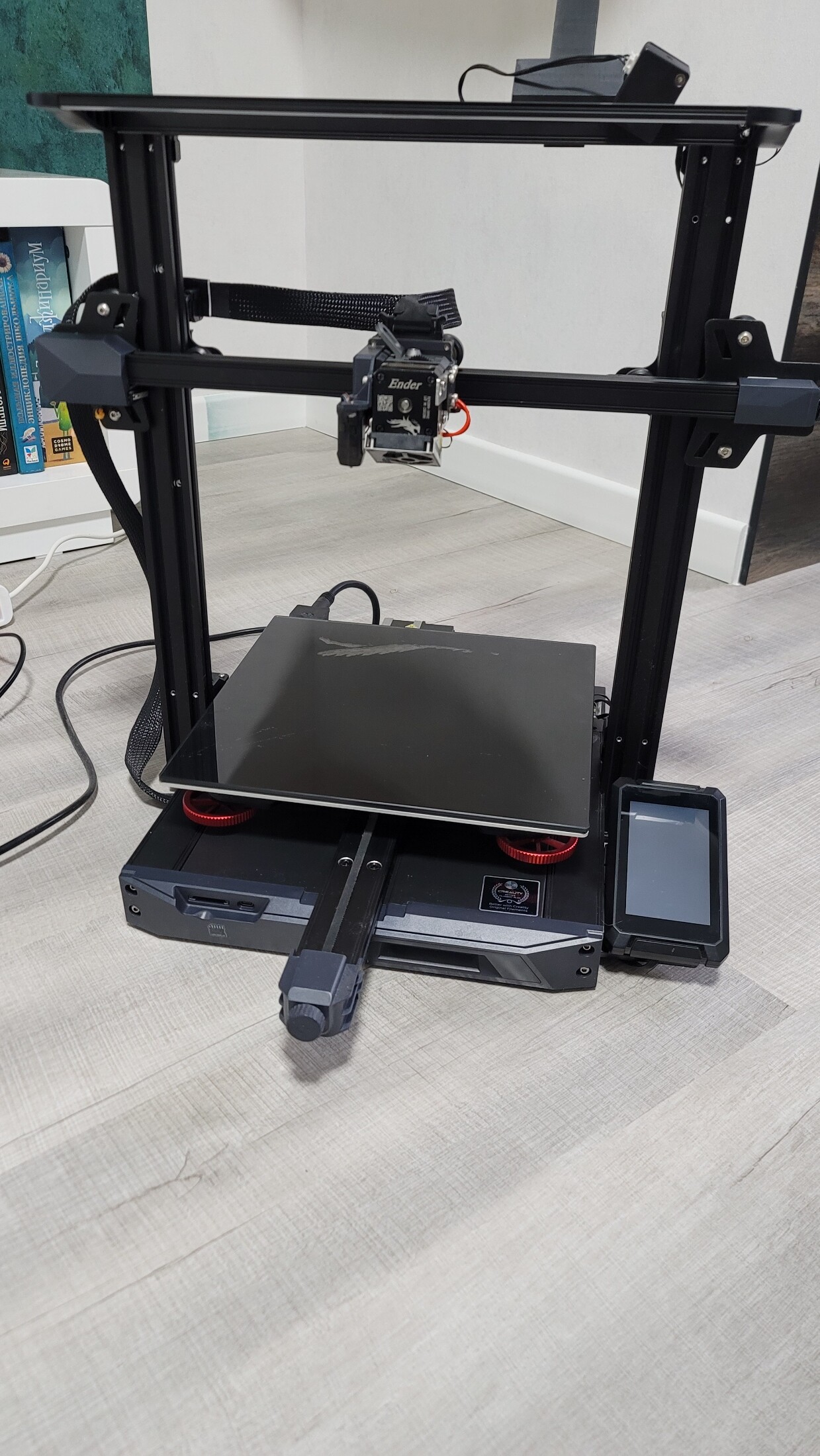 3D-принтер Ender 3 S1 Plus + закалённое стекло, обновлённый нагрев 3D-принтер Ender 3 S1 Plus + закалённое стекло, обновлённый нагрев