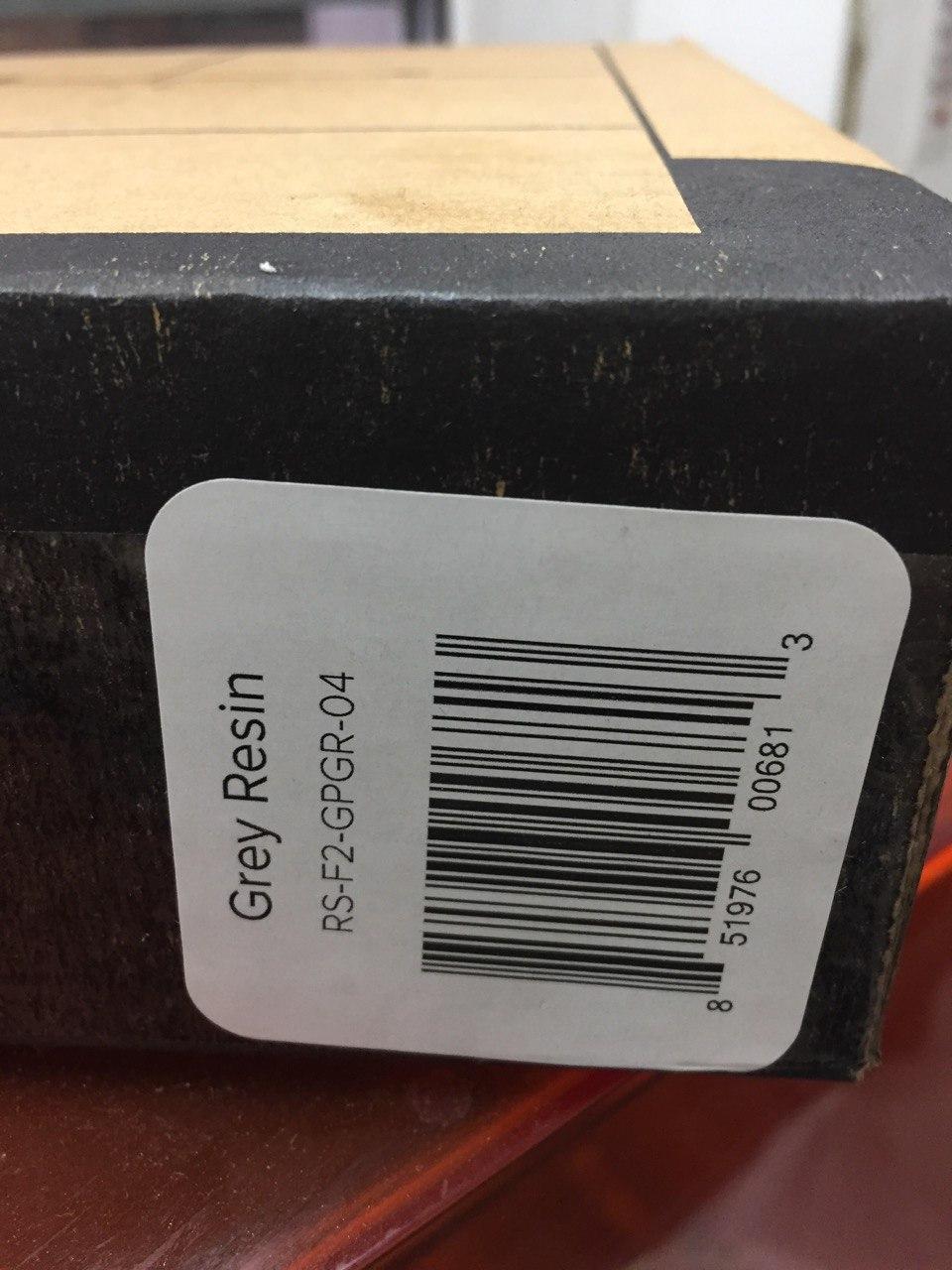 Продам 1л. фотополимера FormLabs grey resin v4