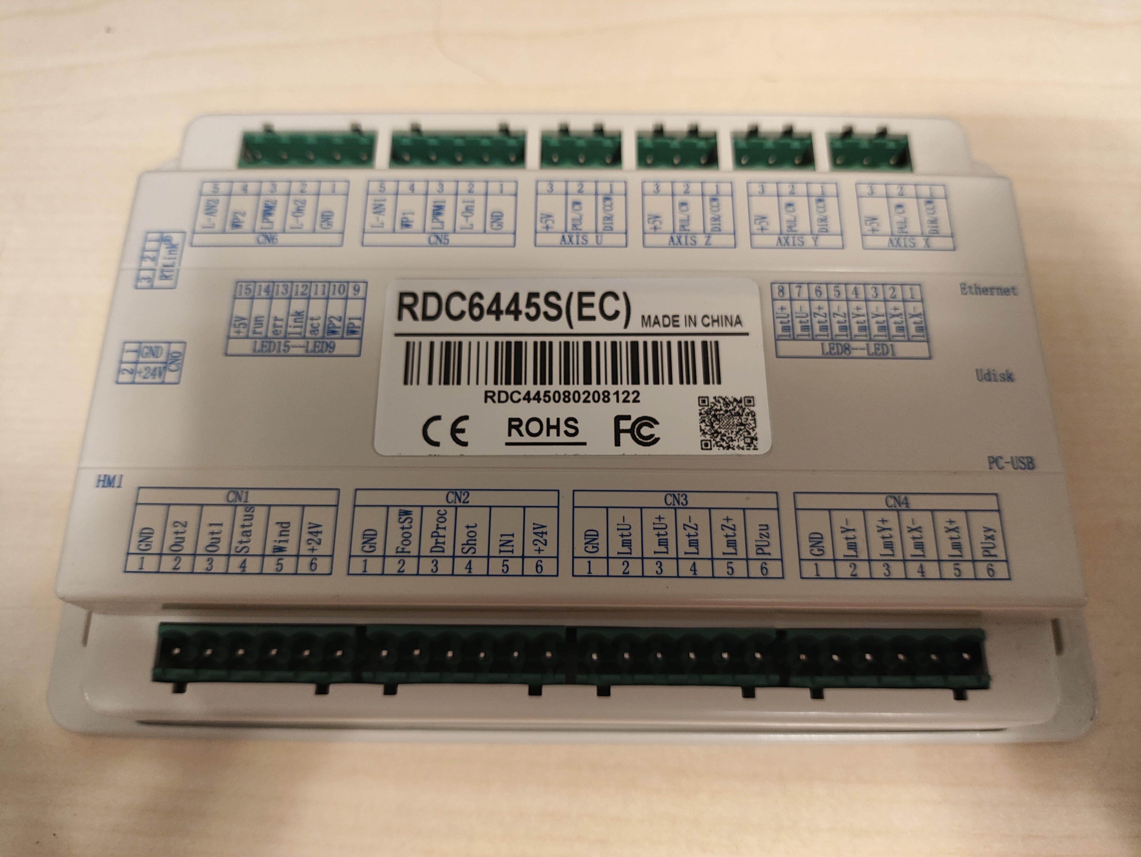 Контроллер Ruida RDC6445S (EC) RDC445080208122