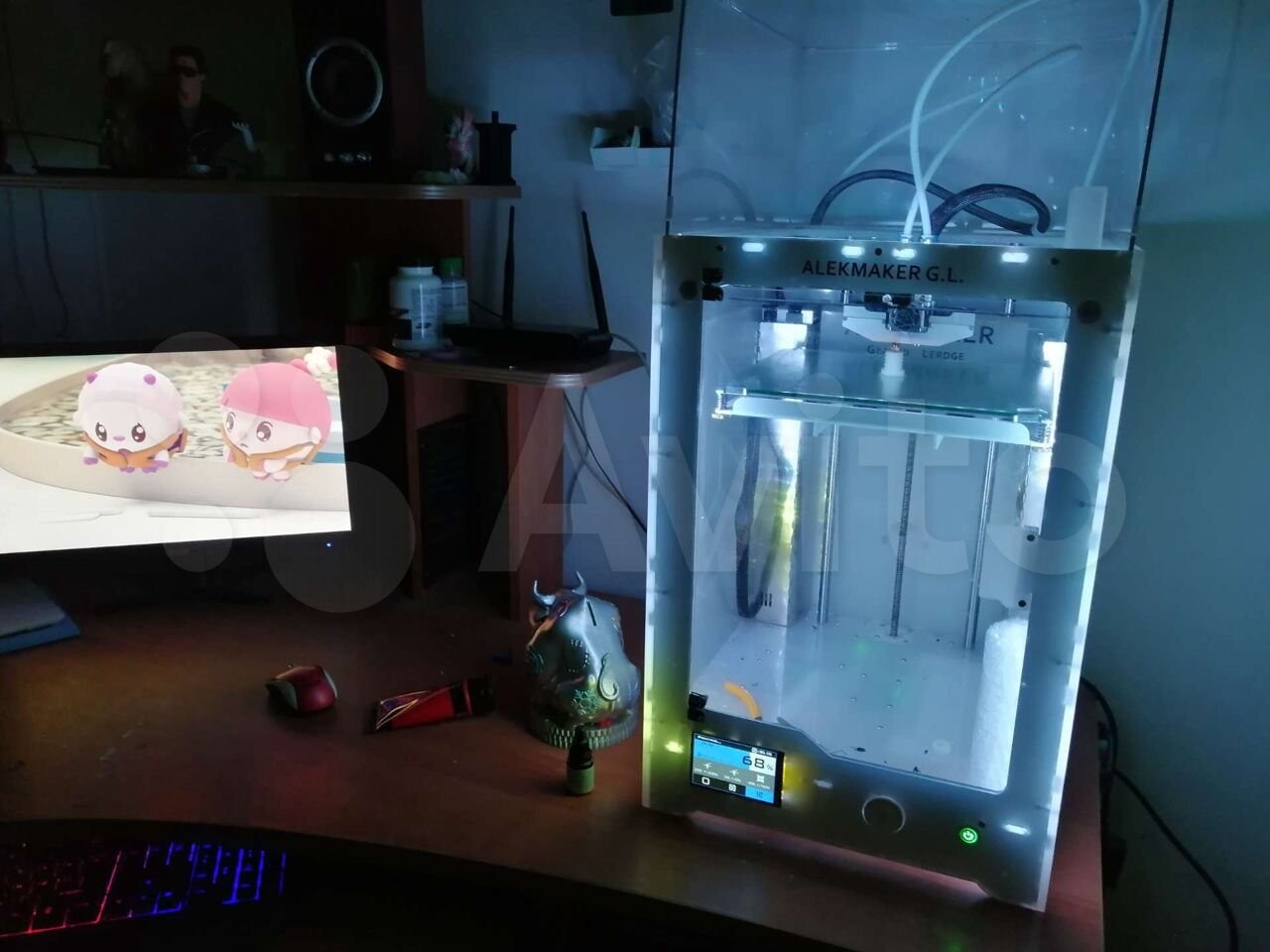 Alekmaker 2 extruder