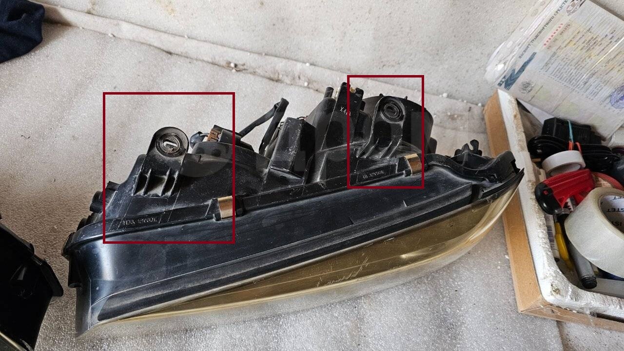 Ремкомплект для фар на skyline r34