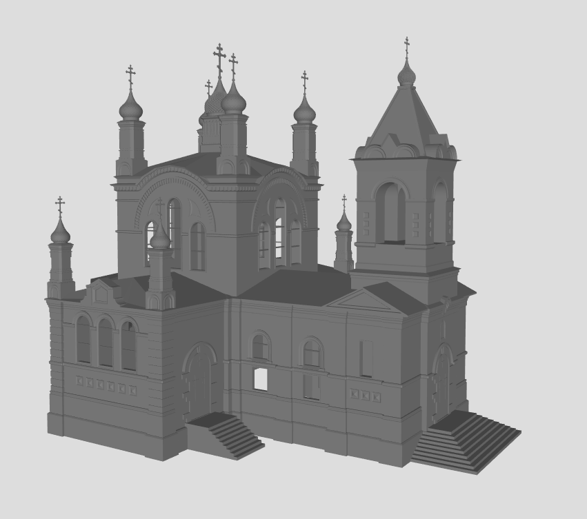 3D Печать, высокая детализация, местами жаропрочный материал (ХРАМ)