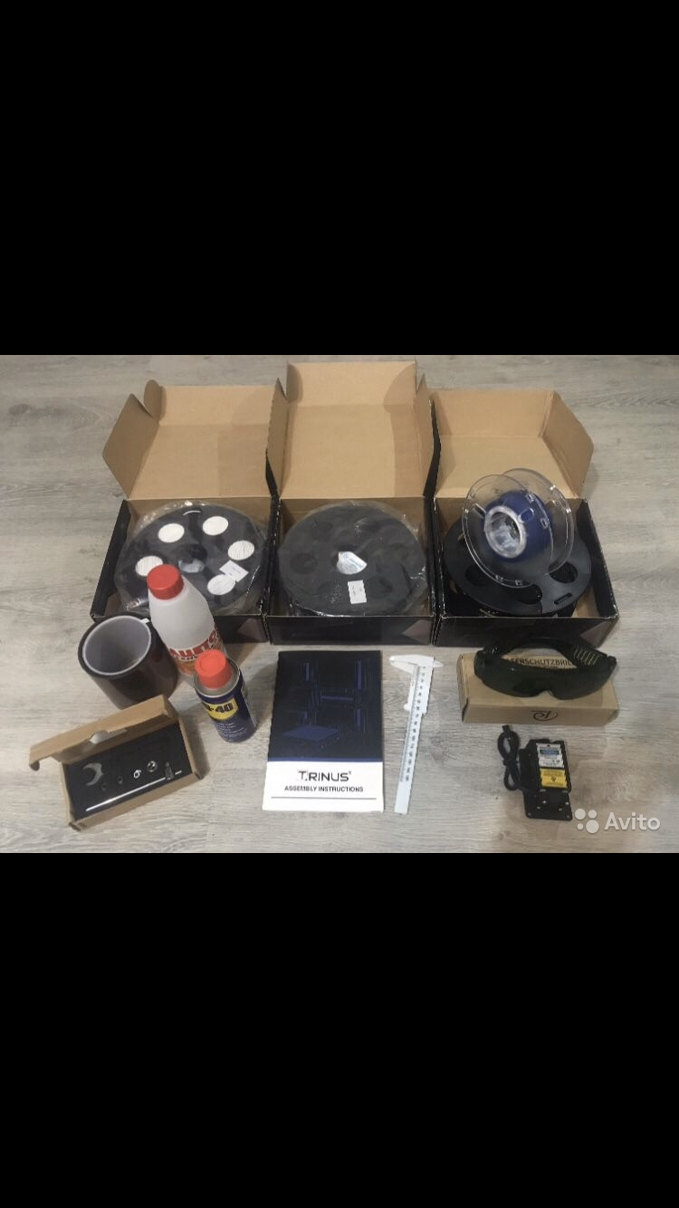 3D FDM Printer Trinus + Лазерный гравер