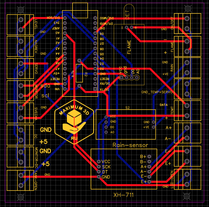 Изготовить 1 печатную плату