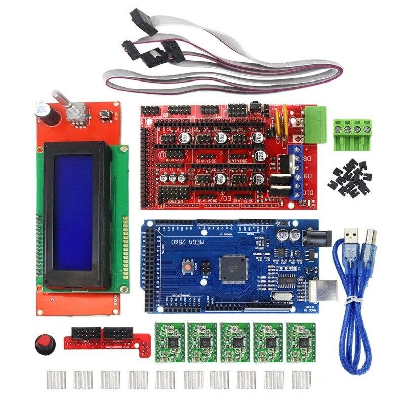 Ramps 1.4 + Mega + A4988 + LCD 2004