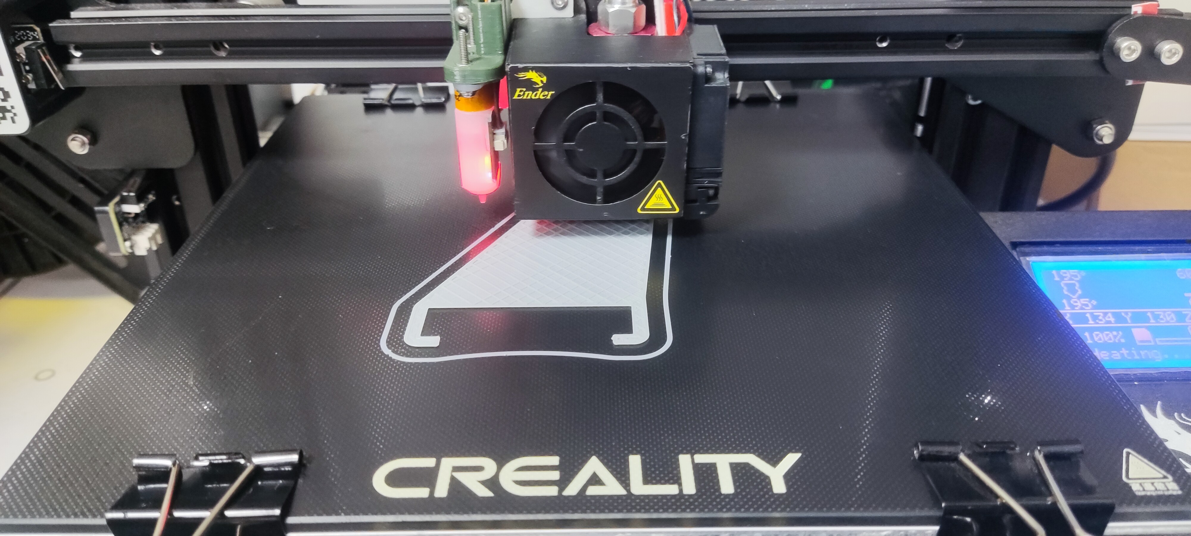 Creality Ender 3 pro с апгрейдами