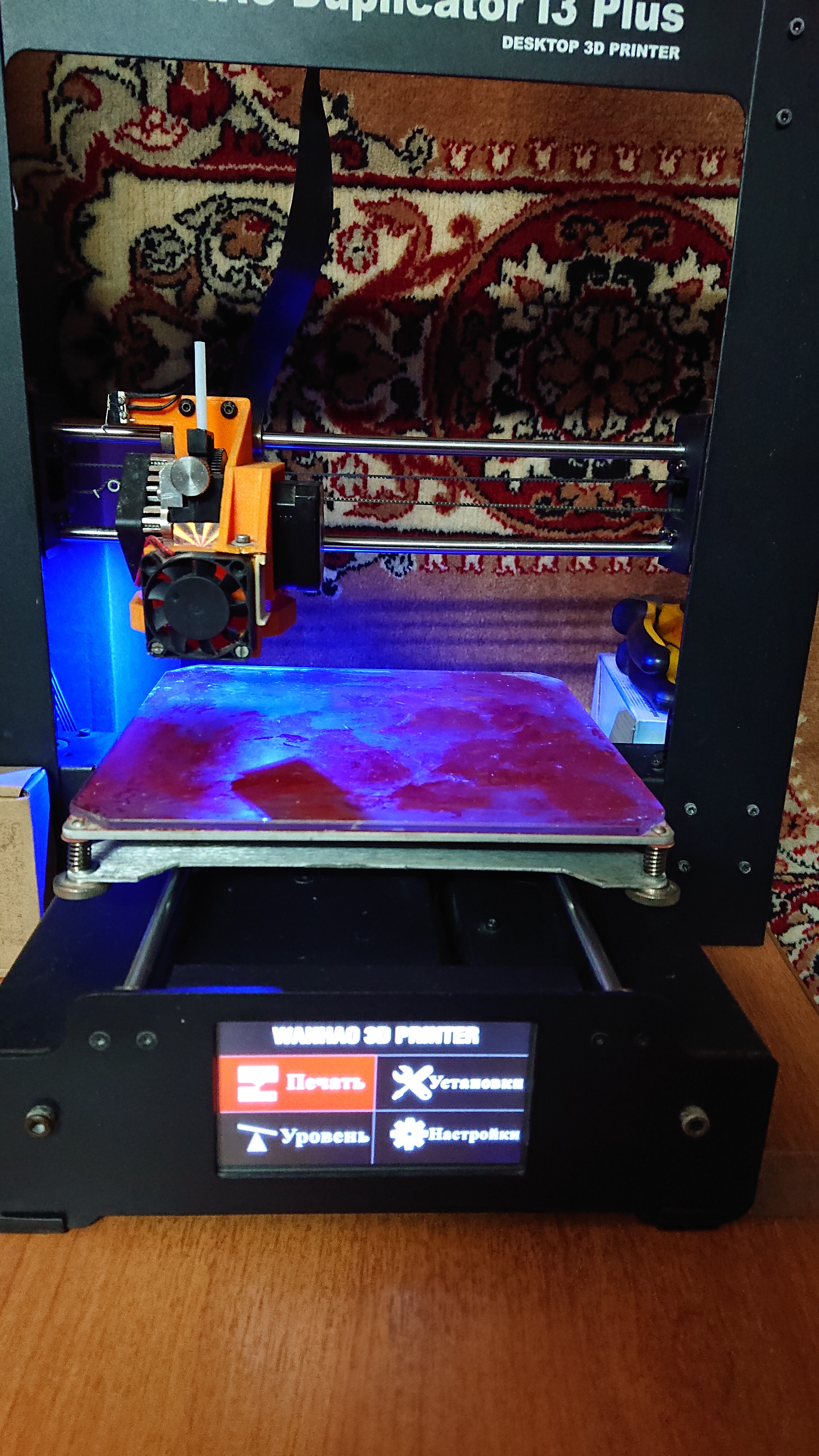 Wanhao Duplicator i3 Plus MOD + 8 катушек пластика