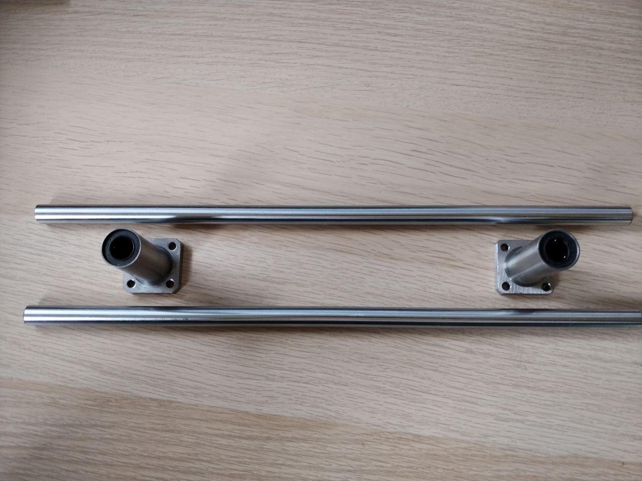 Валы 350*12 мм + линейные подшипники LMK12LUU