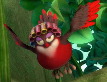 Нужна модель птички Чечевицы из мультсериала Кротик и Панда