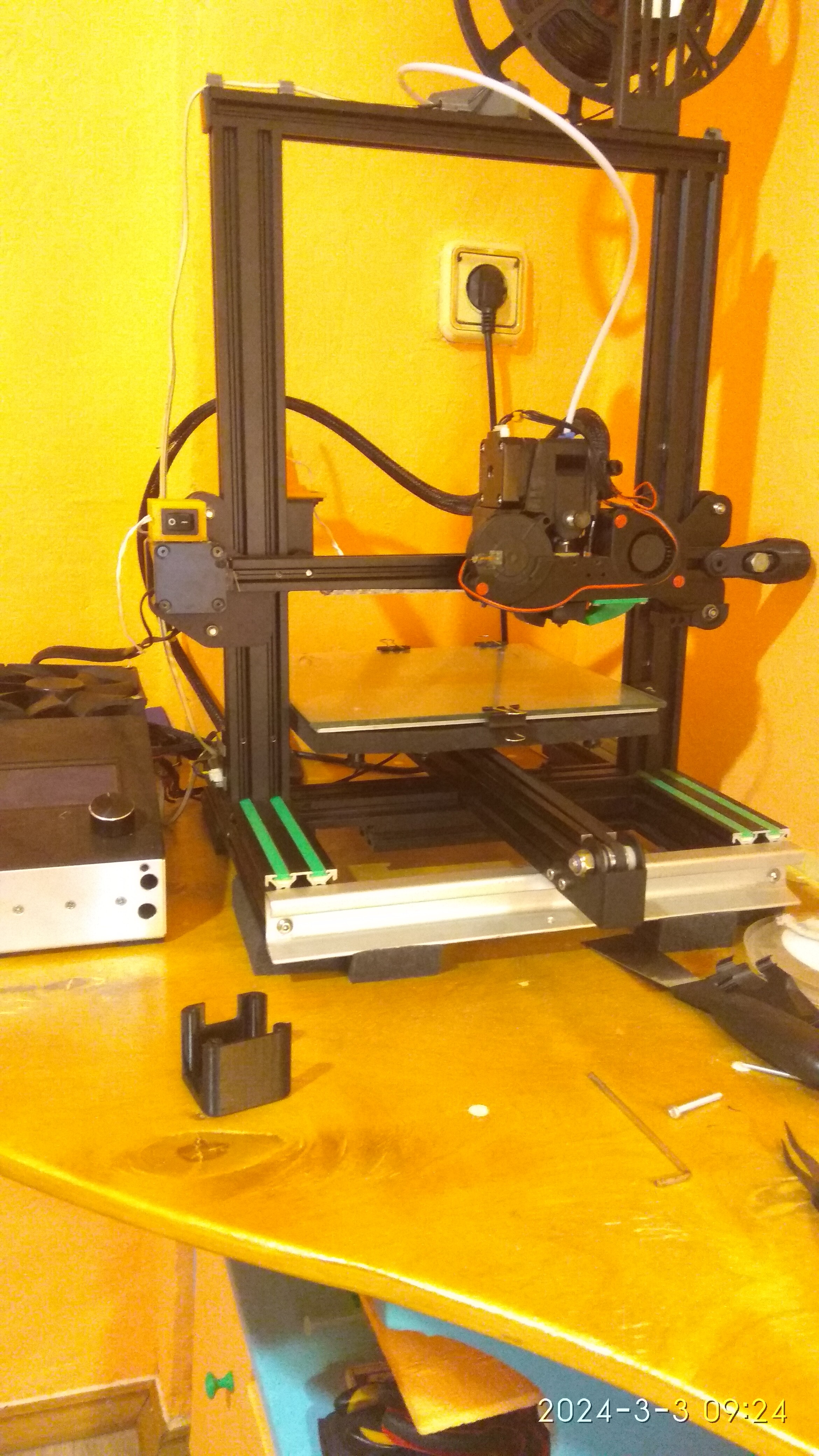 Ender 3 в максимальной комплектации. Klipper, adxl.