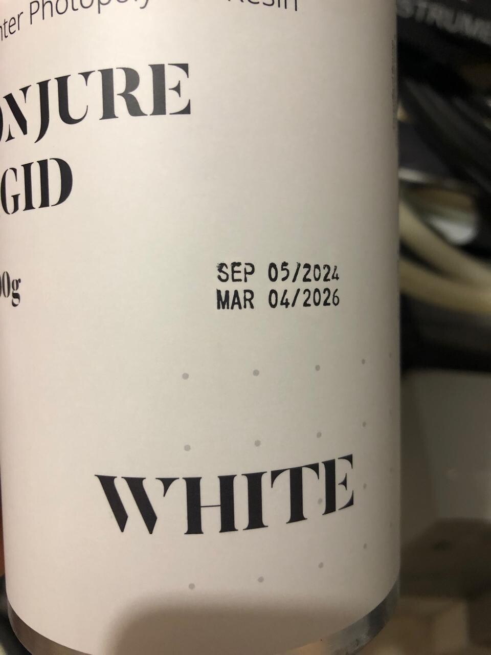 Смола Conjure Rigid и Conjure Tough