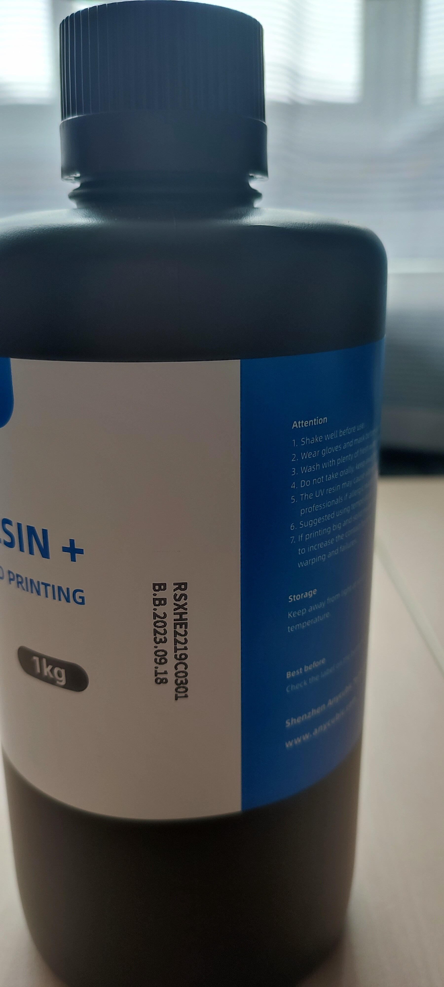 Смола для 3D принтера водосмываемая