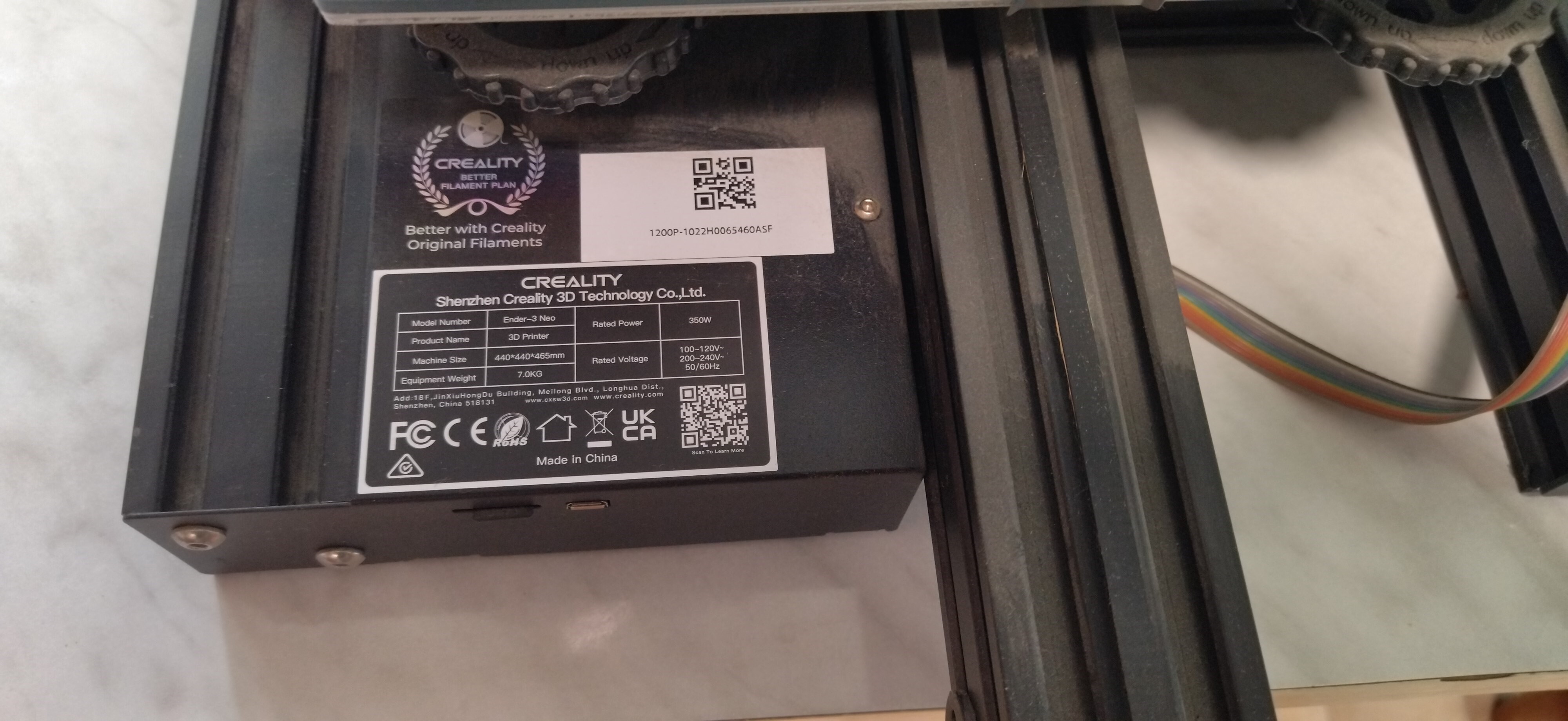Продам бу Creality Ender-3 NEO + новая директ-голова Sprite (4001020070) для него